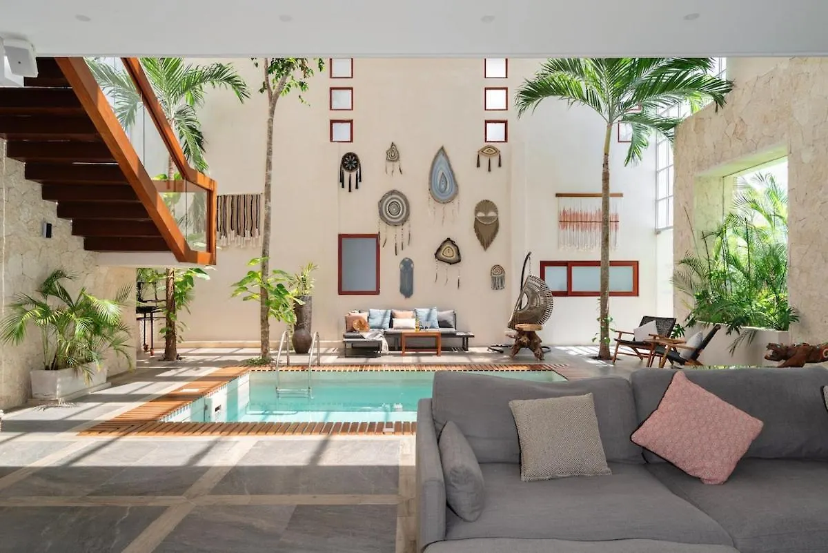 Wayak Luxury 5Br Private Pool Gym, 24 7Security Villa Tulum
