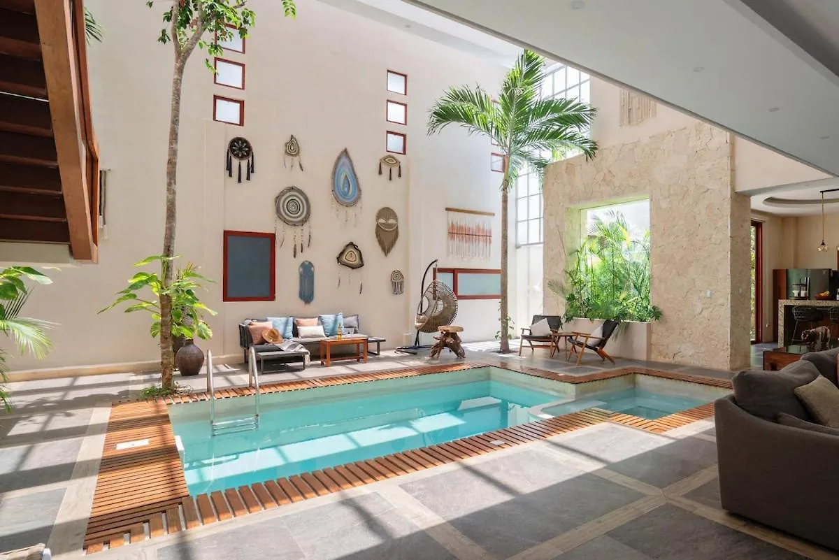 Wayak Luxury 5Br Private Pool Gym, 24 7Security Villa Tulum Mexico