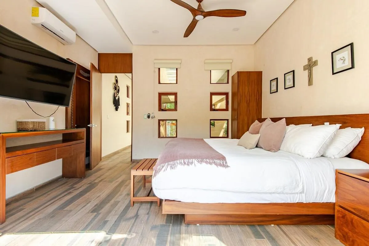 Wayak Luxury 5Br Private Pool Gym, 24 7Security Villa Tulum