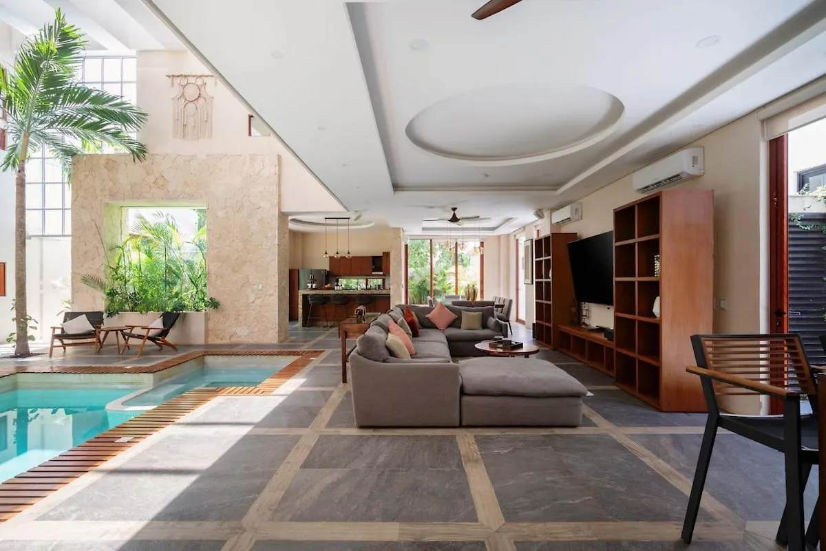 Wayak Luxury 5Br Private Pool Gym, 24 7Security Villa Tulum