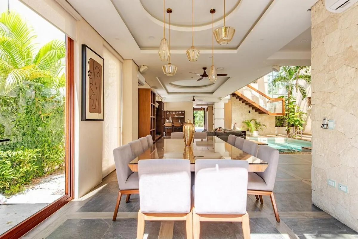 Wayak Luxury 5Br Private Pool Gym, 24 7Security Villa Tulum